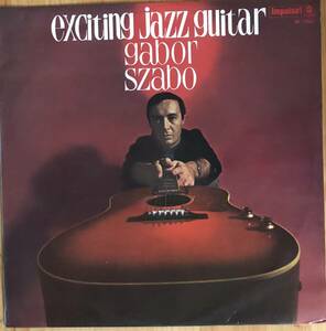 Gabor Szabo / Exciting Jazz Guitar LP レコード IMPLUSE!/ペラジャケ