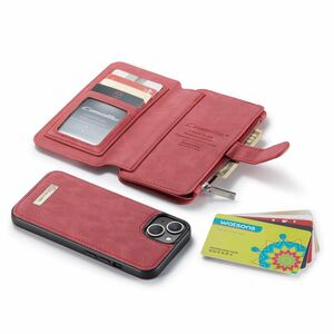 iPhone 13 leather case iPhone 13 case notebook type . purse attaching card storage purse type 