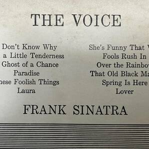 LP7フランク・シナトラ 「ザ・ボイス」♪FRANK SINATRA THE VOICE 1955年 Oldies COLUMBIA CL-743の画像10