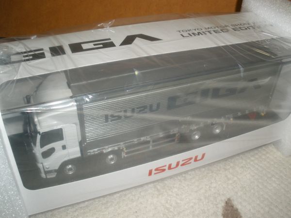 日本最大の 【希少】いすゞ 1/43 ミニカー 非売品 ウイング 大型車