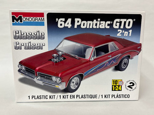 モノグラム 64 ポンティアック GTO Monogram 1/24＊ボンネビル カタリナ グランプリ ルマン Hot Rod Mooneyes ムーンアイズ AMT Revell