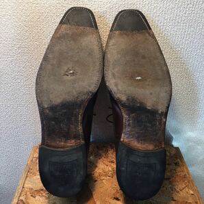 (213)SCOTCH GRAIN スコッチグレイン【25.5cm】756 焦茶 内羽根 ストレートチップ ビジネスシューズ 革靴 紳士靴の画像6