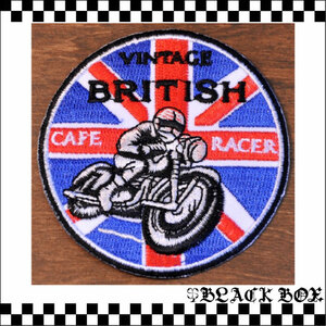 ワッペン CAFE RACER カフェレーサー ROCKERS ロッカーズ イギリス UK GB ENGLAND イングランド 英国 英車 バイク 083