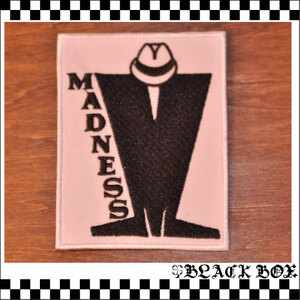 インポート アイロン ワッペン パッチ MADNESS マッドネス 2TONE SKA スカ MODS モッズ PUNK パンク イギリス UK GB 英国 イングランド 186