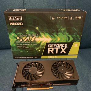 2年保証品 ELSA GeForce RTX 3060 Ti S.A.C