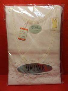  в это время было использовано retro SVENSKA 3 минут рукав внутренний грудь 86~94 L хлопок 100% розовый серия товары долгосрочного хранения ②