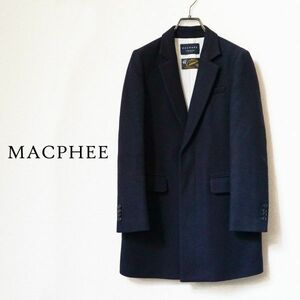 マカフィー MACPHEE ショートチェスターコート ネイビー