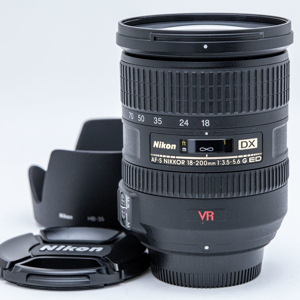 Nikon AF-S DX 18-200mm F3.5-5.6 G ED VR 【管理番号007186