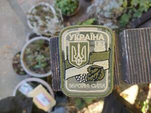 【 新品 】● ウクライナ軍 ●　パッチ　　 :　タクティカル　ミリタリー Украна збройн сили