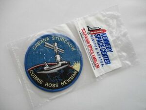 【送料無料】90s NASAスペースシャトル計画『STS-88』エンデバー刺繍ワッペン/徽章パッチUSアップリケ宇宙飛行士patch宇宙ステーション U5