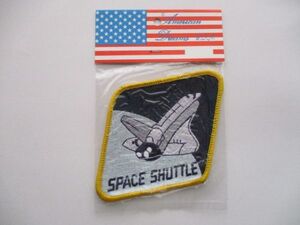 【送料無料】80s スペースシャトル SPACE SHUTTLE 刺繍ワッペン/NASAパッチvintageビンテージUSAアップリケ宇宙飛行士ロケットpatch宇宙 U5