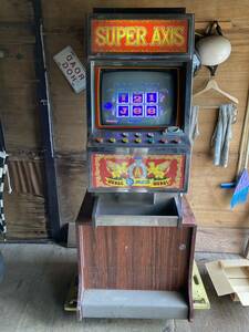  Jaleco slot machine super Axis car ni bar 37 coin JALECO SUPER AXIS CARNIVAL37 rare game center arcade game 