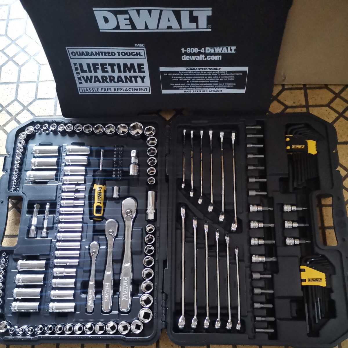 メンテナン デウォルト☆DEWALT 工具セット 173 クロームメッキの通販 