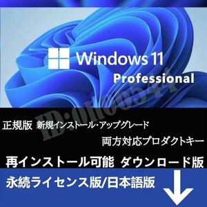 【一発認証】windows 11 pro プロダクトキー 正規 32/64bit サポート付き 新規インストール/HOMEからアップグレード対応⑤