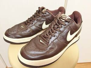 2001' NIKE/ナイキ エアフォース１ Lo チョコレート 良品 27,5cm