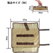 HIKEMAN ペグ収納ケース 大容量 コンパクト ロープ アウトドア収納 キャンプ道具 小物収納 ハンマー同時収納 221Mサイズ 2色から選択_画像4