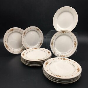 FG1202-51-8 まとめ ノリタケ Noritake 食器 洋食器 丸皿 白 ホワイト 直径18cm 60サイズ