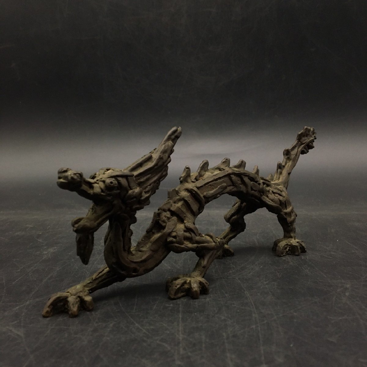 開運 龍 龍神 龍置き物 ブロンズ製(真鍮製) - lac.edu.co