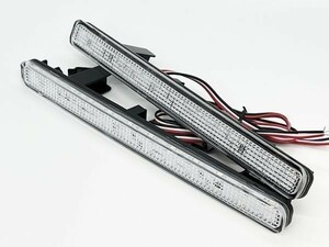 YO-616-W 【ヴェゼル RV系 LED リフレクター クリア】 送料無料 安全性向上 減光回路付 反射板機能付き ストップ カスタム