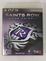 PS3ソフト SAINTS ROW THE THIRD セインツロウ ザ・サード スクウェア・エニックス_画像1