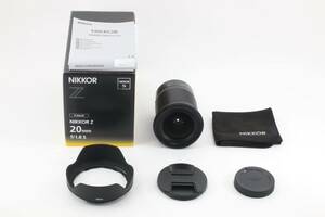 Nikon 単焦点レンズ NIKKOR Z 20mm f1.8 S Zマウント フルサイズ対応 Sライン NZ20 1.8 (0479)
