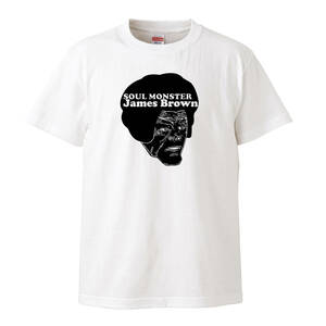 【Mサイズ Tシャツ】James Brown ジェームスブラウン J.B SOUL FUNK ソウル ファンク R&B 7inch LP レコード CD