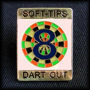 USA DARTS PIN ダーツ ピンバッジ No 42