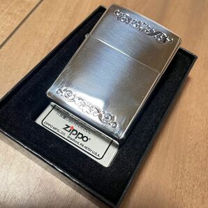 ジッポ　ZIPPO いぶし仕上げ　加工　模様　オイルライター