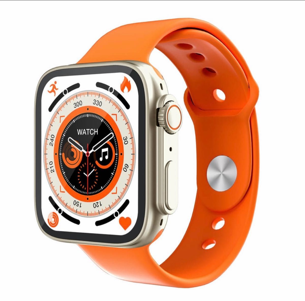 激安先着 アルパインループ Apple Watch Watch Ultra 49mm オレンジ