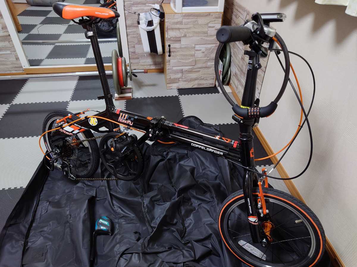 ヤフオク! -「ドッペルギャンガー 自転車」(折り畳み自転車) (車体)の