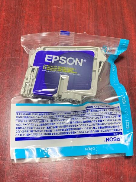 エプソン EPSON ICC21 シアン 未開封・未使用品 期限切れ