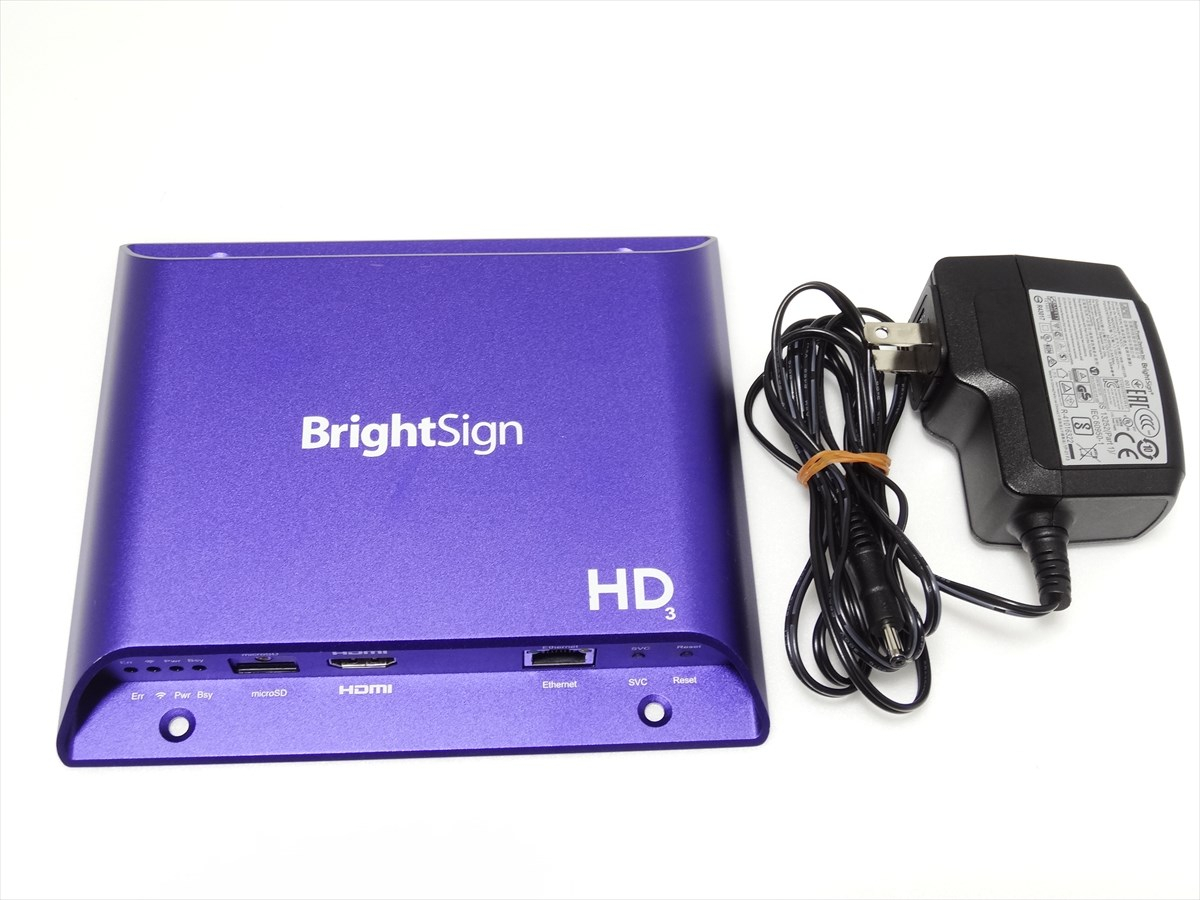 BrightSign HD1024 デジタルサイネージプレーヤー ② 店舗受取可 | iro