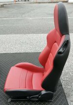 HONDA S2000 AP2 タイプS 専用 純正シート 本革 レッド＆ブラック 助手席 美品 AP1_画像2