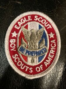 BSA / Boy Scout of America】イーグルスカウト Eagle Scout パッチ/ワッペン: ボーイスカウト カブスカウト ビーバースカウト