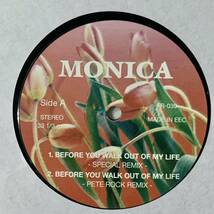 Monica / BEFORE YOU WALK OUT OF MY LIFE // remix 12” + special remix 12”（おまけ）PETE ROCK_画像5