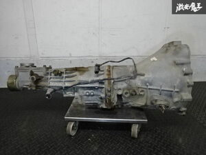 日産 純正 S13 シルビア 180SX CA18DET 5速 5MT マニュアル ミッション 本体 CA71B NISSAN parts 訳あり品 棚28-1