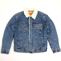 SALE!! Lサイズ Levi's/リーバイス “Gジャン” 裏ボア ジャケット【デニムウォッシュ】 アメージング 服 シェルパ ビッグサイズ 防寒 冬_画像1