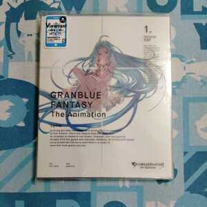 BD Blu-ray ブルーレイ GRANBLUE FANTASY The Animation グランブルーファンタジー 完全生産限定版 第１巻 中古美品