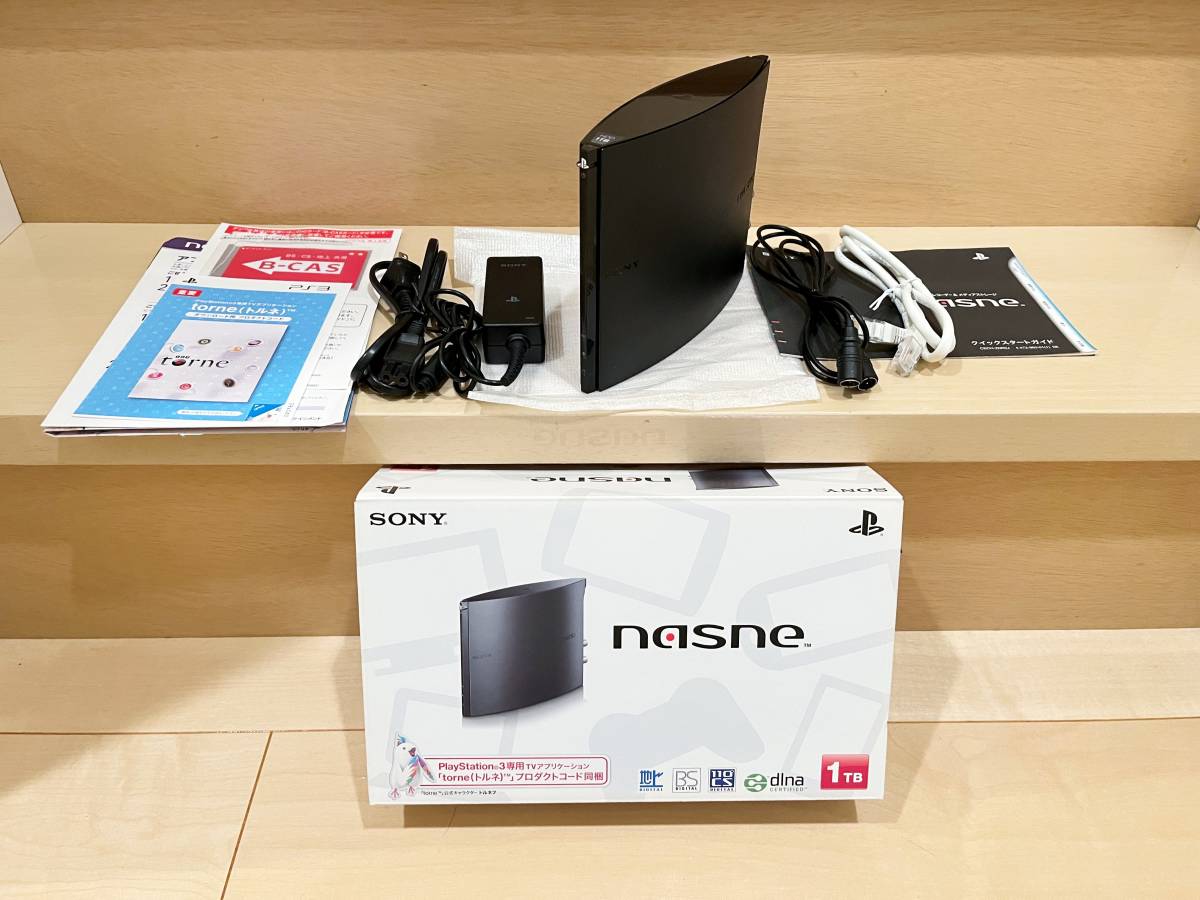 30%OFF】 ナスネ 1TB nasne HDDモデル 中古 動作確認 CECH-ZNR2J PC