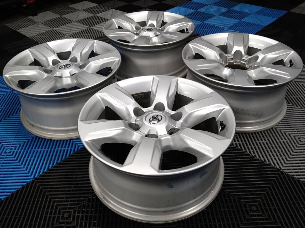 TOYOTA トヨタ ランドクルーザー プラド 150系 後期 純正 ホイール 4本
