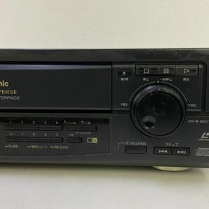 サ2837M★Panasonic パナソニック LDプレーヤー VD-7000 LD/CD★の画像4