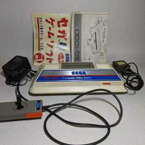 セガ SEGA SG-1000 本体 レトロ テレビゲーム ビデオゲーム 元箱取説付 古民家整理品の画像1