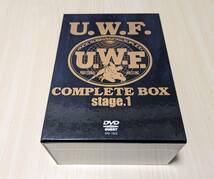 【DVD】U.W.F. COMPLETE BOX stage.1 U.W.F. LEGEND VOL.1-5巻セット_画像1