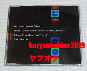 エヴリシング・バット・ザ・ガール EVERYTHING BUT THE GIRL LIMITED ED CD BLAME テンパラメンタル TEMPERAMENTAL