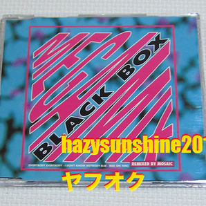 ブラック・ボックス BLACK BOX CD MEGAMIX EVERYBODY EVERYBODY I DON'T KNOW ANYBODY ELSE RIDE ON TIMEの画像1