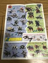 旧ゾイド ZOIDS RPZ-19 ゴッドカイザー 完成品 箱 説明書 チラシ付き 当時品_画像7