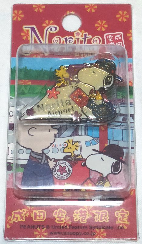 peanuts ピンズ バッジ ピンバッジ スヌーピー snoopy usa