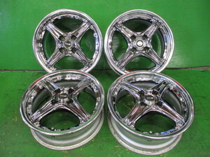 SSR/プロフェッサー SP2-R☆15インチ/5.5J+36/6J+43☆4/100☆中古/4本/廃版/絶版/当時物/スポーク/スパッタリング/コンパクトカー