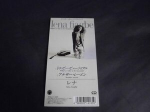 【8ｃｍＣＤ】Lena Flagbeレナ/トゥ・ビー・ビューティフル PODP-1099