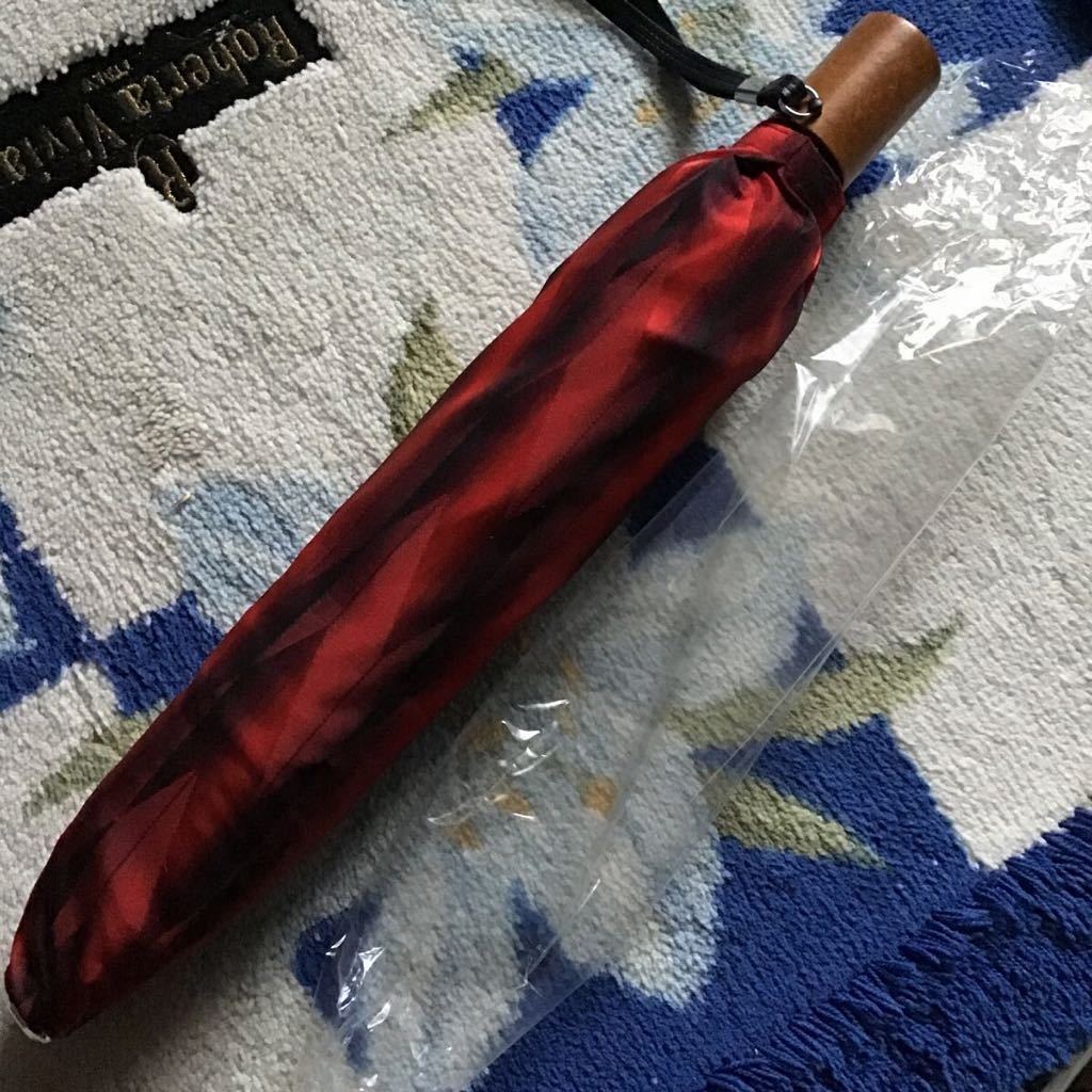 N3203 クリュッグ 傘 特大サイズ アンブレラ 未使用 ボルドー 日本未